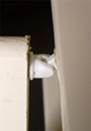 Beware of Plastic Staples on the Tilt-Rod