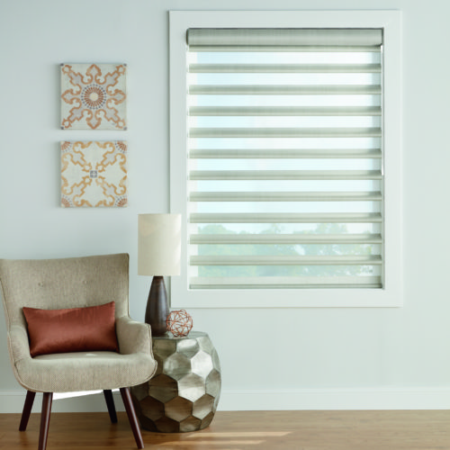 Hunter Douglas Pirouette® Shades - Austintatious Blinds and Shutters