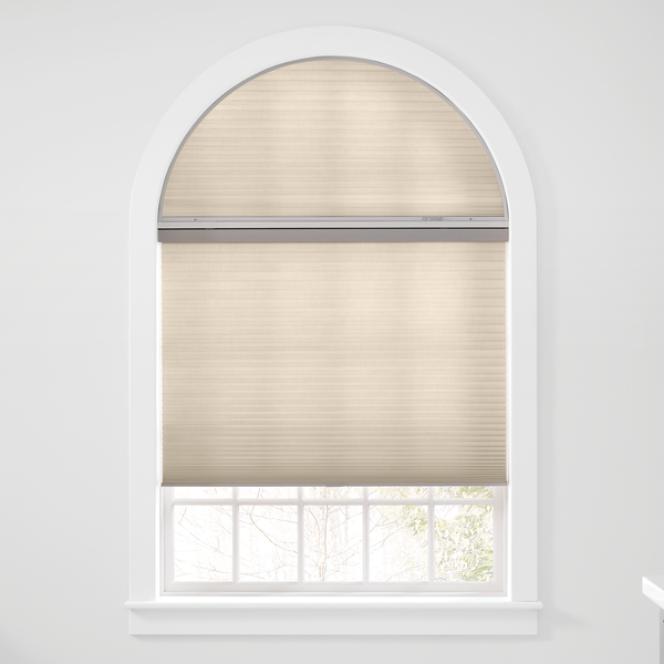 Best Window Treatments For Arched, Half Round Window Shade