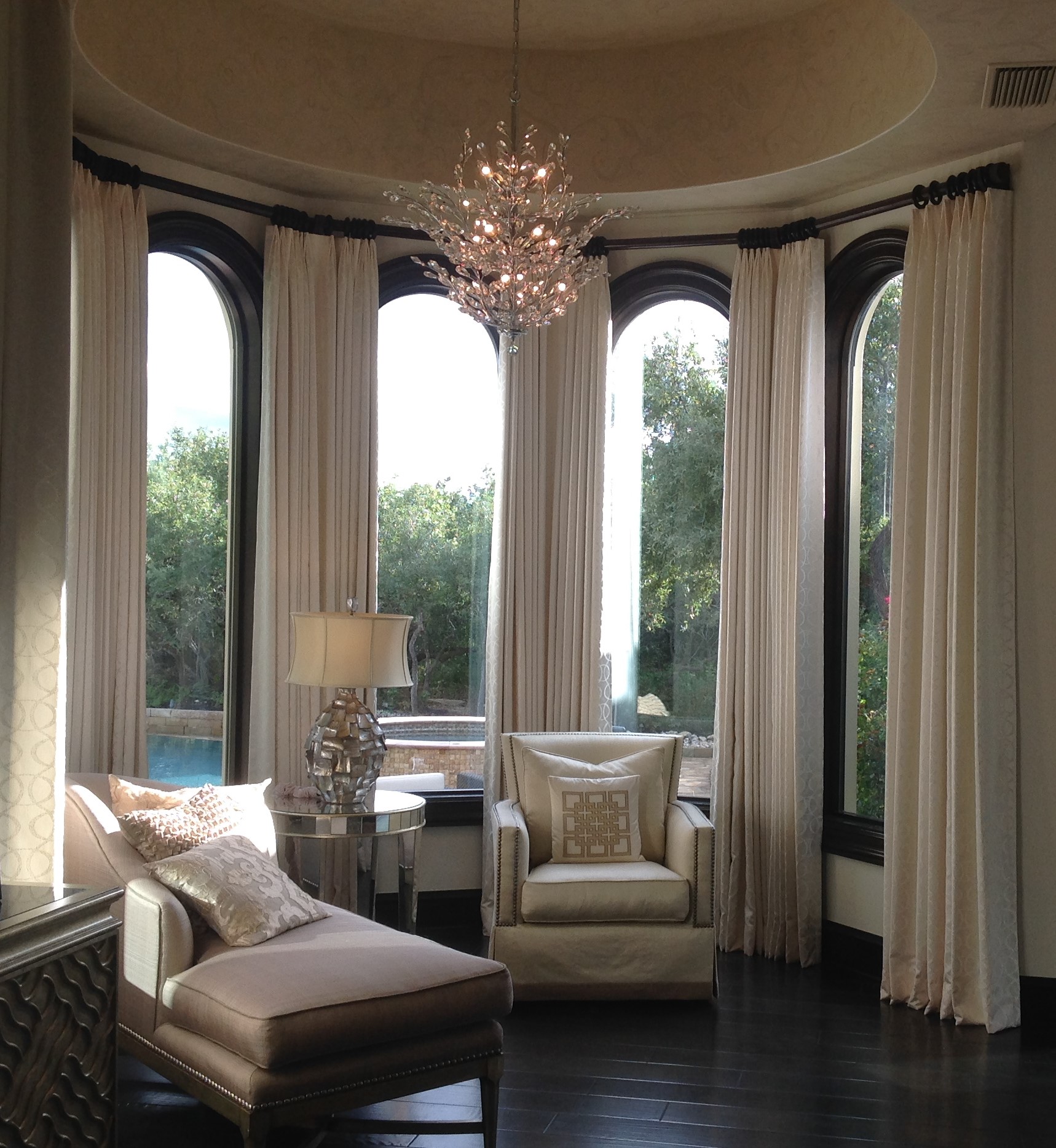 window treatments for arched windows