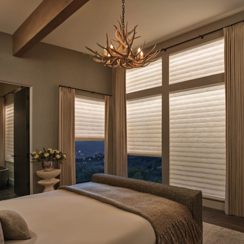 Hunter Douglas Aura Illuminated Shades Austintatious Blinds And Shutters