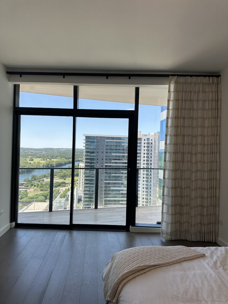 drapery window treatments for luxury condos 