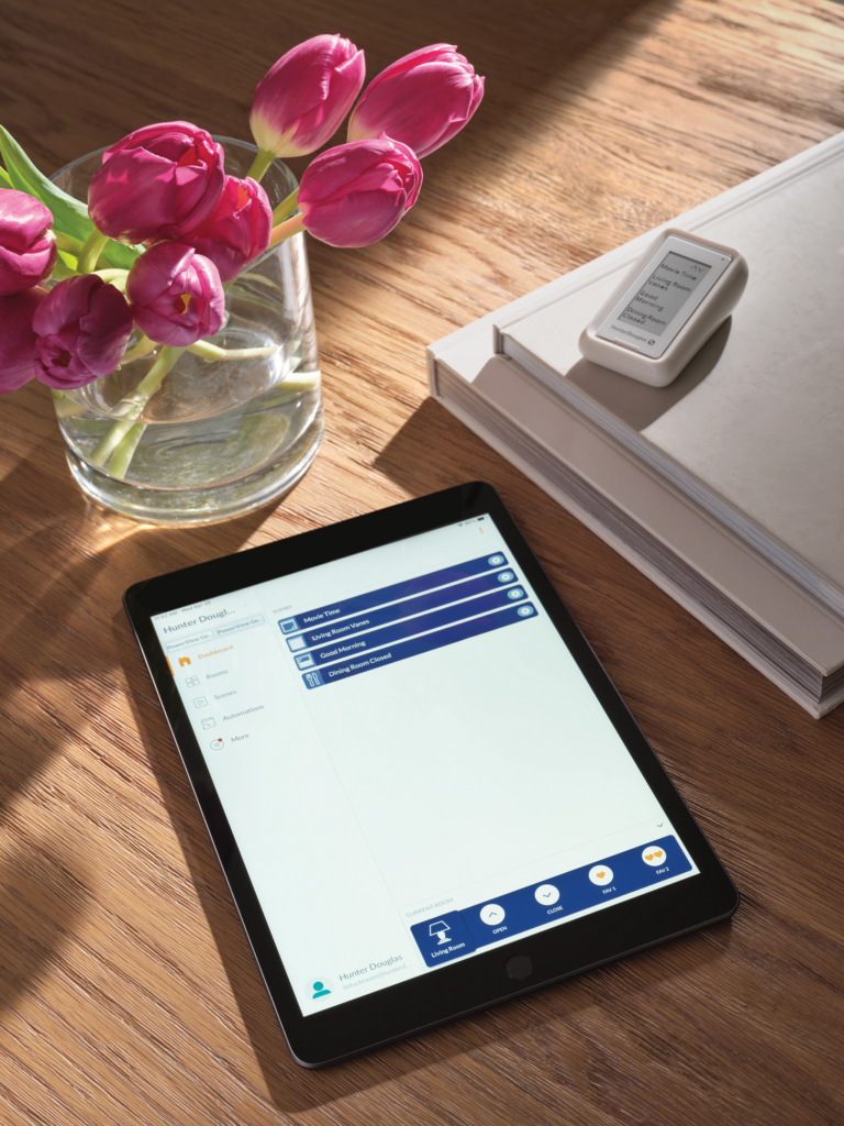 Motorized Shades For Window - Hunter Douglas Powerview on App